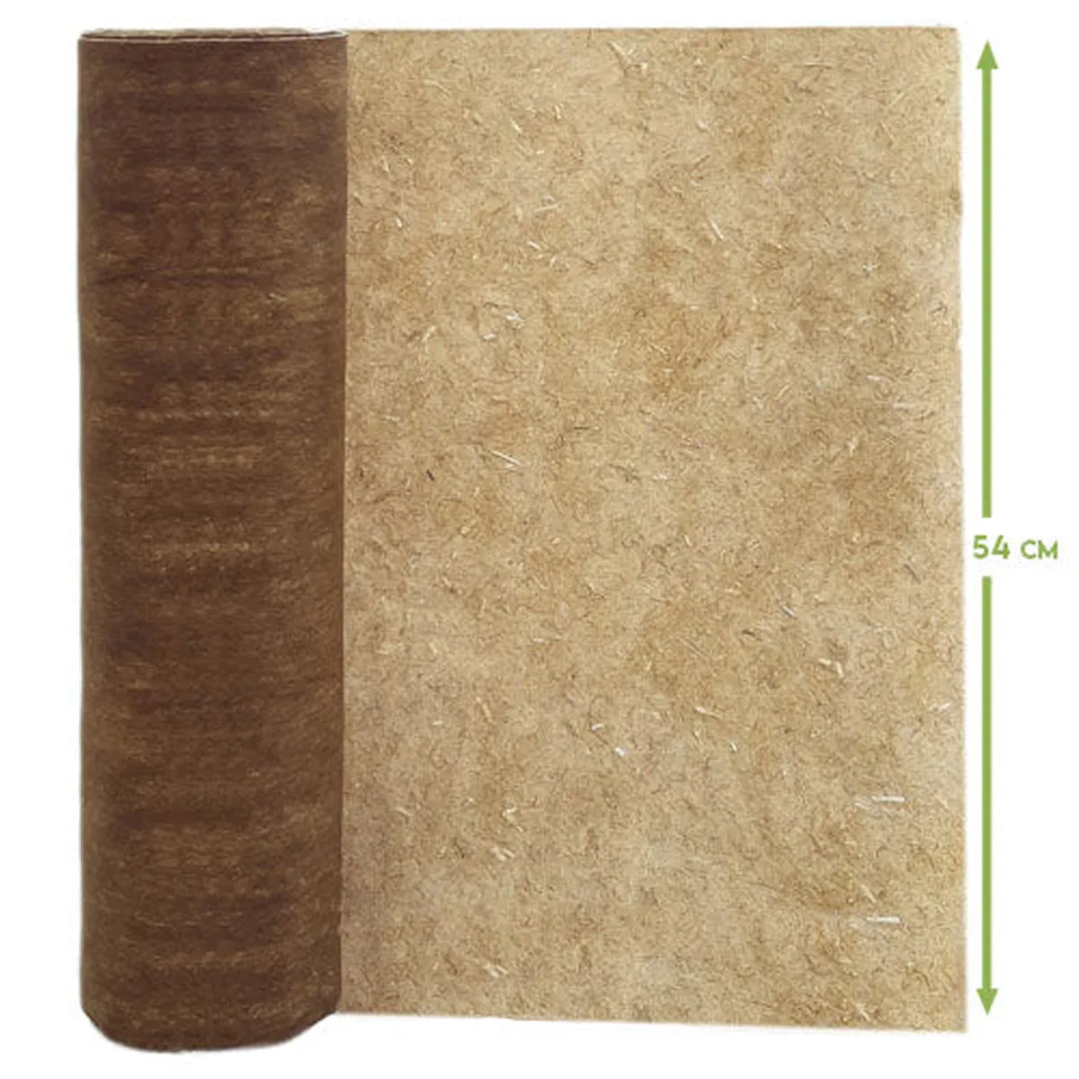 Cobertura vegetal de cáñamo 54 cm para viñedo (12 meses)