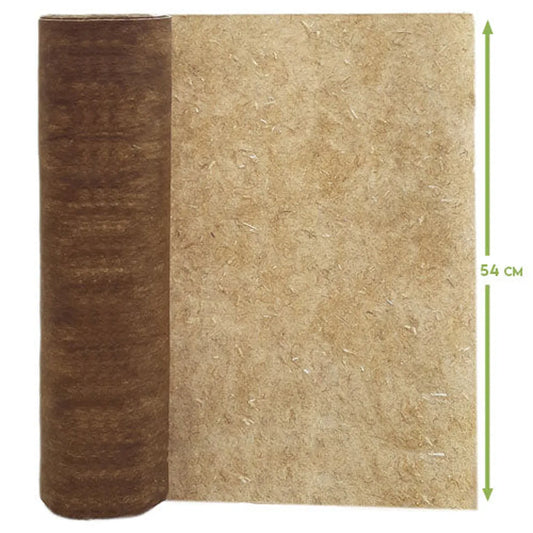 Cobertura vegetal de cáñamo 54 cm para viñedo (12 meses)