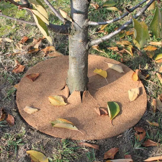 Discos de mantillo de yute 28 cm (10 unidades)